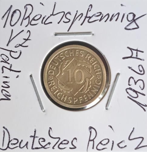 Reichspfennig 1936 a - 10,