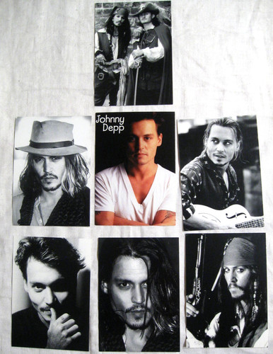 Johnny depp x postkarten - ,