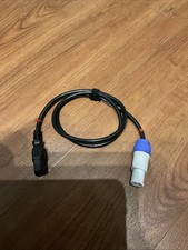 Powercon auf Kaltgerätestecker  1m