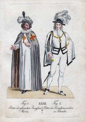 1820 ritter jungfrau maria - jungfrau,