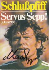 Programmheft Abschiedsspiel