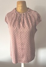 Comma Damen Bluse Gr.  36 rosa mit Muster sehr schön
