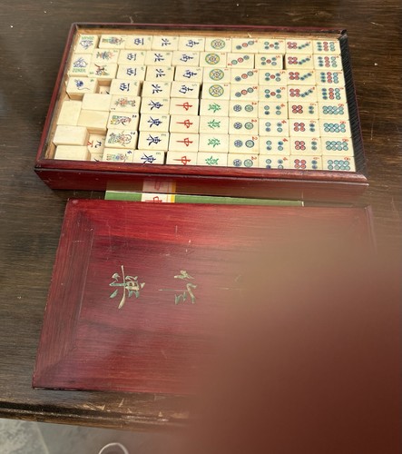 Antikes mah jong - mahjong, set