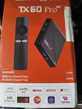 Android TV Box 16gb 256gb mit Vavoo Verschiedene Sprachen mit Fernbedienung