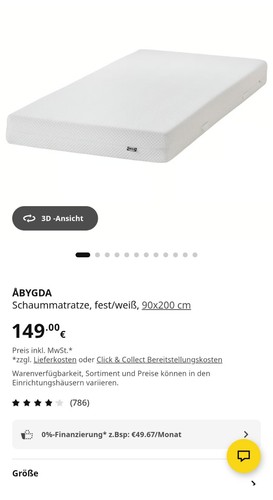 Ikea schaummatratze åbygda - ikea,