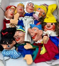 Handpuppe Kasperpuppe Kasperlepuppen DDR Gummikopf 8 Stück Konvolut /P20.2/3