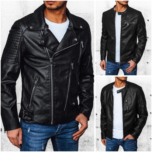 Herren kunstlederjacke - herren,