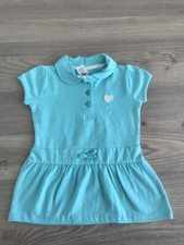 Kinder Kleid rosa Kinderkleid Taufkleid Gr. 74 türkis Mädchenkleid NEU