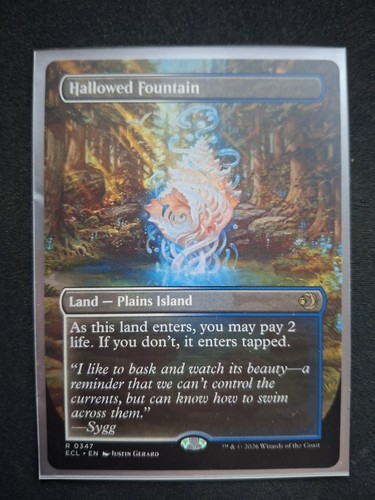 Mtg hallowed fountain full - hallowed,