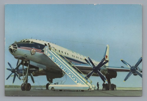 Aeroflot tupolew 114 - aeroflot, tu-114
