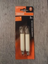 2 x OSRAM CHRISTMAS CANDLES
