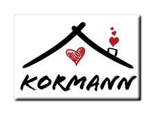 Kormann Kühlschrankmagnet Familie Name Nachname Love Geburtstag Grad Gift