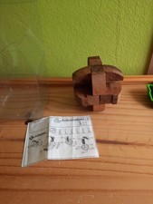 Knobelspiel Holzwürfel Puzzle, "Der Kubusdiamant"