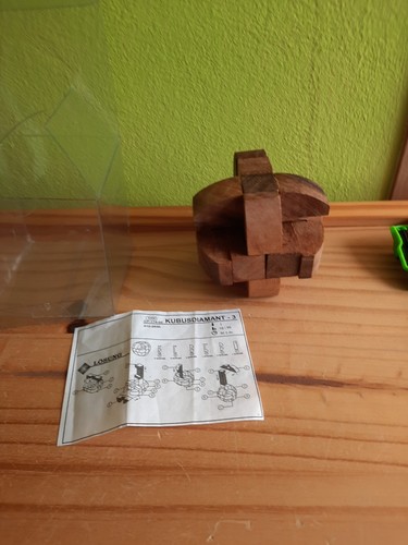 Knobelspiel holzwürfel - knobelspiel,