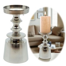 Alu Kerzenständer Dehli Antik