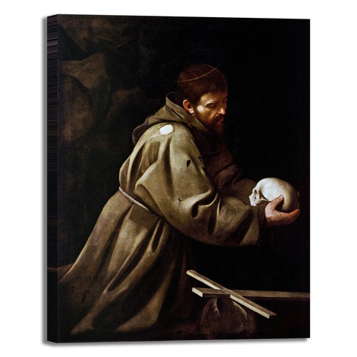 Caravaggio heiliger franziskus - caravaggio,