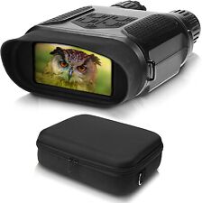 Exprotrek Digitales Nachtsichtgerät Binokular, Wildkamera HD Digital Infrarot Na