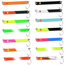 FTM Blinker zum Forellenangeln Spoon Curl Kong 3,5g 6,7cm Kunstköder für Forelle