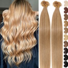 150 Strähnen Echthaar Bonding