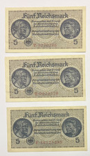 Paket 3 Geldscheine Bank- 5