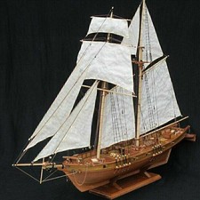 1: 100 Halcon Holz Segelboot Modell DIY Kit Versammlung Dekoration Geschen. K4L5