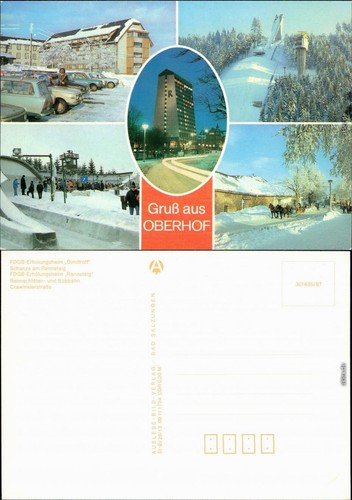 Oberhof schanze - (thüringen),