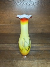 Bunte Glasvase Vintage