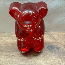 Großer Glas Gummibär rot