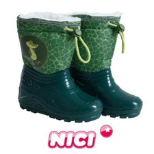 Gummistiefel Kinder Stiefel Regenstiefel Nici Thermostiefel Unisex Grün Krokodil