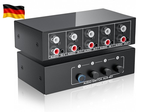 Audio switch box wege - audio,