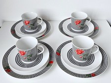 4 x Kaffee Gedeck Winterling