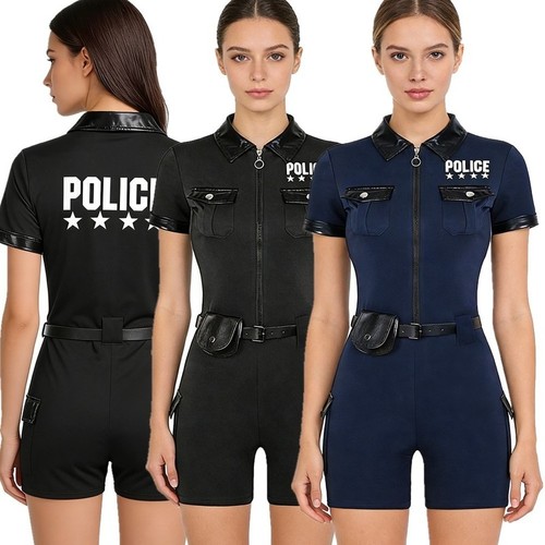 Damen polizistin kostüm - polizistin,