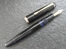 Füller Montblanc 344 mit 585 Gold Feder Kolbenfüller von ca. 1960