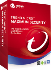 Trend Micro Maximum Security 2025 - 2026 1 3 5 10 Geräte PC 1 - 3 Jahre Download
