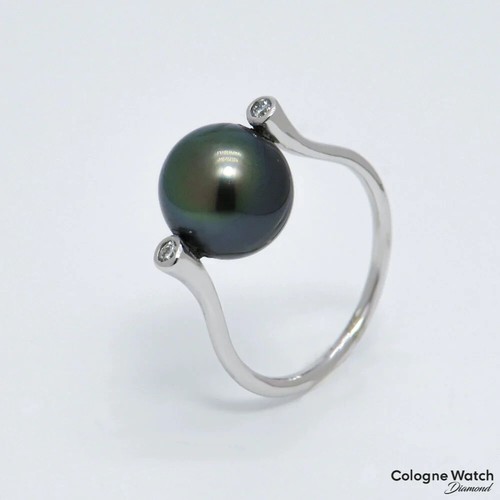 Ring mit mm tahitiperle - mit,