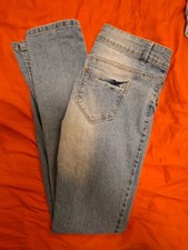 Damen Skinny Jeans Blue Washed Hell 36