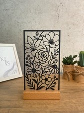 Blumen Deko Aufsteller modern