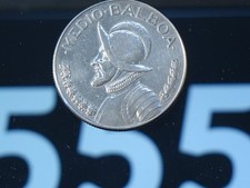 Silbermünze Panama ½ Balboa, 1966 (555-Silber-PAN2)