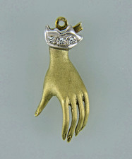 Kettenschließe Gold 585, Steinketten-Verschluß 585, Ketten-Verschluß Gold 585