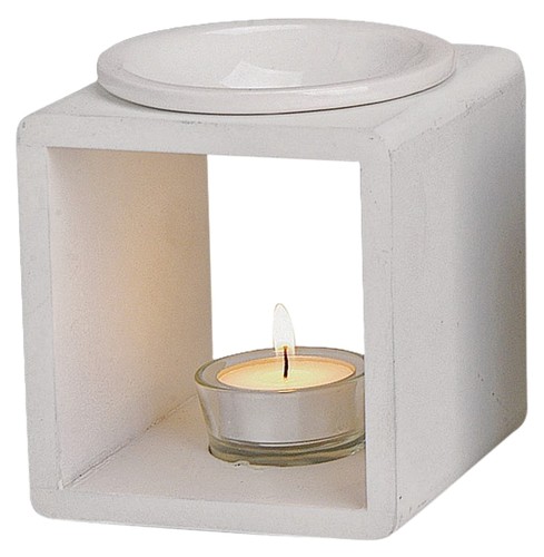 Duftlampe holz keramik - duftlampe, holz/keramik