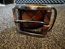 Karl Lagerfeld Herren Gürtel / Original / Gesamtlänge 130cm / Leder