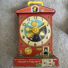 Vintage Fisher-Price Lehruhr