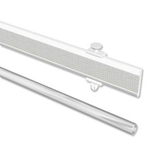 Paneelwagen aus Aluminium in Weiß inkl. Klettband u. Beschwerung in vielen Sets