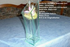 GLAS - VASE    3  S T Ü C