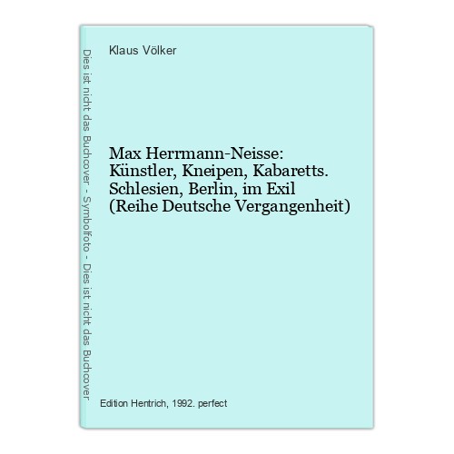 Max herrmann neisse - max, herrmann-neisse