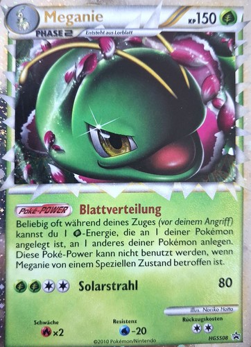 Pokemon karte meganie - karte,