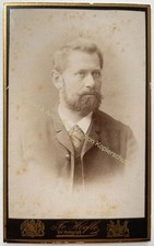 orig. CDV Foto Fotografie Mann