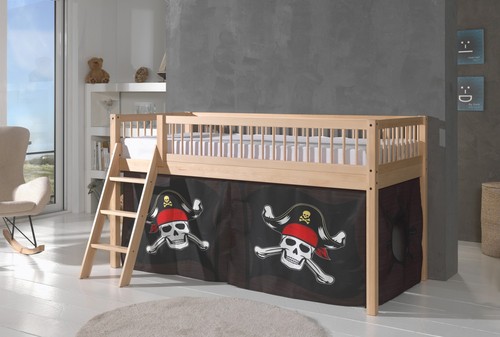 Halbhohes spielbett kinderbett - halbhohes,