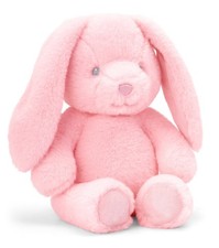 Kuscheltier Hase rosa 20 cm