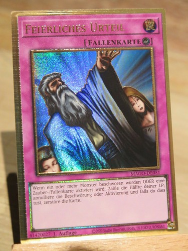 Feierliches urteil - yu-gi-oh!,